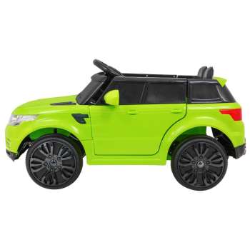 Autko Start Run na akumulator, Zielony SUV + Pilot